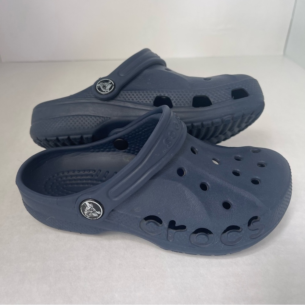 Navy Baya Crocs